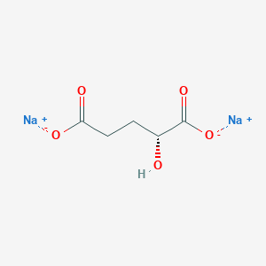 molecular formula C5H6Na2O5 B7839971 D-|A-Hydroxyglutaric acid (disodium) 