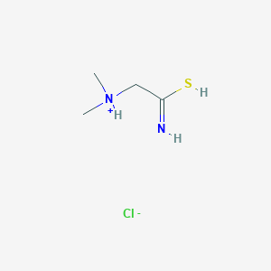 molecular formula C4H11ClN2S B7840006 CID 33922 