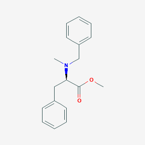 molecular formula C18H21NO2 B7840013 (2R)-2-(Methylbenzylamino)-3-phenylpropanoic acid methyl ester 
