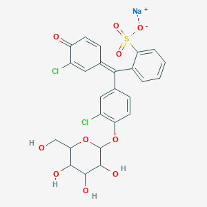 molecular formula C25H21Cl2NaO10S B7840095 CPRG, Na 