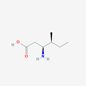 molecular formula C7H15NO2 B7840149 L-Beta-homoisoleucine, HCl 
