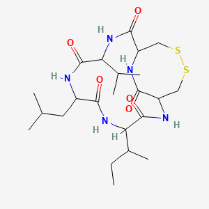 molecular formula C23H39N5O5S2 B7840196 Malformin A CAS No. 53571-13-4