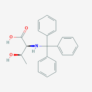molecular formula C23H23NO3 B7840242 N-(三苯甲基)-L-苏氨酸 