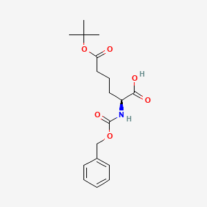 molecular formula C18H25NO6 B7840298 Cbz-aad(otbu)-oh dcha 