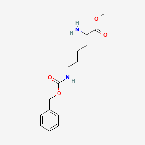 molecular formula C15H22N2O4 B7840320 Methyl 2-amino-6-phenylmethoxycarbonylaminohexanoate 
