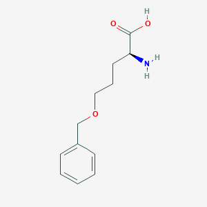 molecular formula C12H17NO3 B7840492 5-(Phenylmethoxy)-L-norvaline 