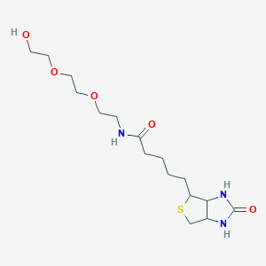 molecular formula C16H29N3O5S B7840604 Biotin-PEG3-OH 