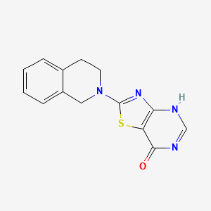 molecular formula C14H12N4OS B7840865 CID 45031095 