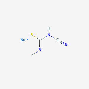 molecular formula C3H4N3NaS B7840915 CID 2724124 