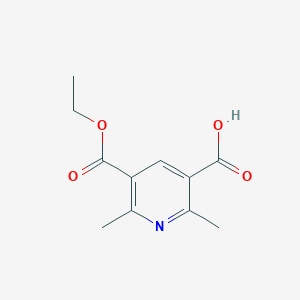 5-(Ethoxycarbonyl)-2,6-dimethylpyridine-3-carboxylic acid