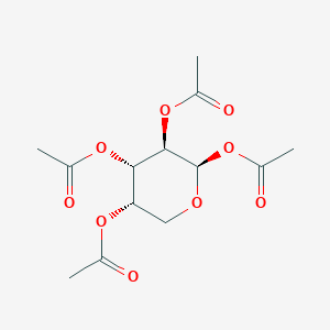molecular formula C13H18O9 B7840966 beta-L-Arabinopyranose tetraacetate 