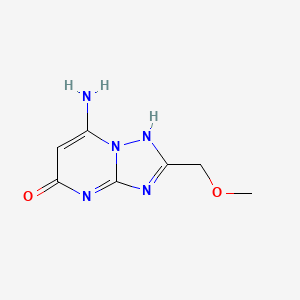 molecular formula C7H9N5O2 B7841075 CID 45495681 