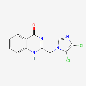 molecular formula C12H8Cl2N4O B7841079 CID 49651916 