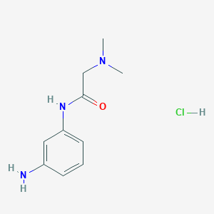 molecular formula C10H16ClN3O B7841187 C10H16ClN3O 