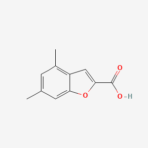 4,6-Dimethyl-2-benzofurancarboxylic acid
