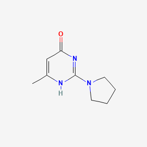 molecular formula C9H13N3O B7841476 CID 697270 