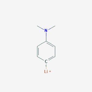 molecular formula C8H10LiN B078415 [p-(Dimethylamino)phenyl]lithium CAS No. 13190-50-6