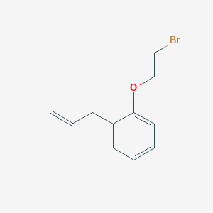 molecular formula C11H13BrO B7841540 1-(2-Bromoethoxy)-2-(prop-2-en-1-yl)benzene 