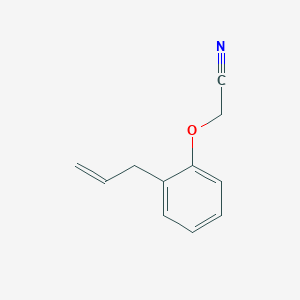 molecular formula C11H11NO B7841544 2-[2-(Prop-2-EN-1-YL)phenoxy]acetonitrile 
