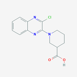 1-(3-Chloro-quinoxalin-2-yl)-piperidine-3-carboxylic acid