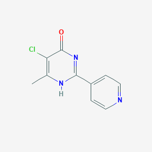 molecular formula C10H8ClN3O B7841647 CID 94077098 