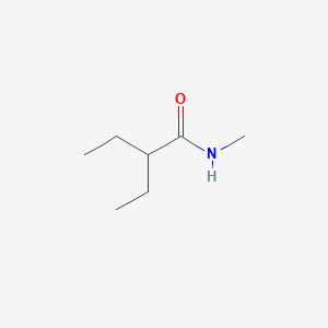 molecular formula C7H15NO B7841700 2-Ethyl-n-methylbutanamide CAS No. 5449-60-5