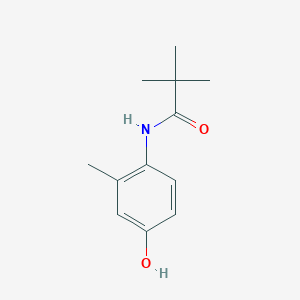 N-(4-Hydroxy-2-methylphenyl)-2,2-dimethylpropanamide