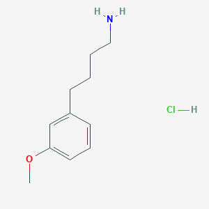 4-(3-Methoxyphenyl)butan-1-amine hydrochloride