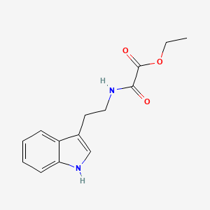 molecular formula C14H16N2O3 B7841933 ethyl {[2-(1H-indol-3-yl)ethyl]carbamoyl}formate 