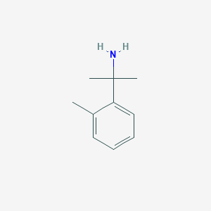 molecular formula C10H15N B7842005 1-Methyl-1-(2-tolyl)ethylaMine hydrochloride 