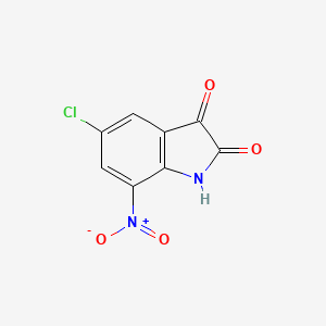 5-chloro-7-nitro-1H-indole-2,3-dione