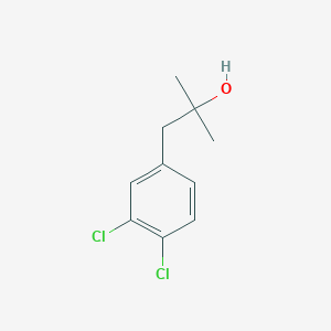 molecular formula C10H12Cl2O B7842060 1-(3,4-Dichlorophenyl)-2-methyl-2-propanol 