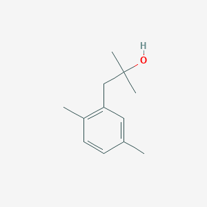 molecular formula C12H18O B7842070 1-(2,5-Dimethylphenyl)-2-methyl-2-propanol 