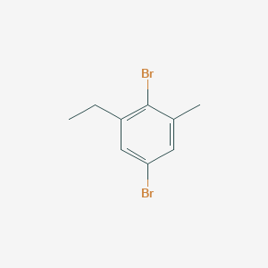 molecular formula C9H10Br2 B7842145 2,5-Dibromo-3-ethyltoluene CAS No. 1208075-68-6
