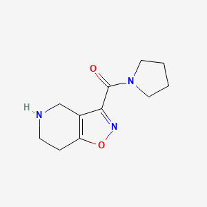 Pyrrolidin-1-yl(4,5,6,7-tetrahydroisoxazolo[4,5-c]pyridin-3-yl)methanone