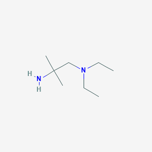 molecular formula C8H20N2 B7842478 1,2-Propanediamine, N1,N1-diethyl-2-methyl- 