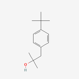 molecular formula C14H22O B7842542 1-(4-tert-Butylphenyl)-2-methyl-2-propanol 