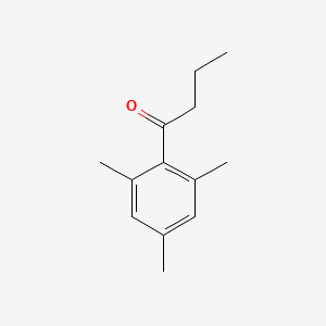molecular formula C13H18O B7842642 1-(2,4,6-Trimethylphenyl)butan-1-one CAS No. 29786-97-8