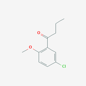 3'-Chloro-6'-methoxybutyrophenone