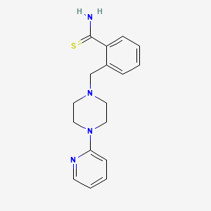 2-((4-(Pyridin-2-yl)piperazin-1-yl)methyl)benzothioamide