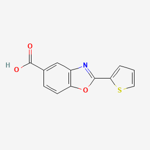 2-Thiophen-2-yl-1,3-benzoxazole-5-carboxylic acid