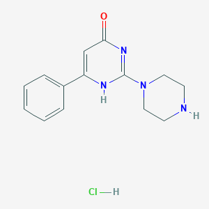 molecular formula C14H17ClN4O B7843200 CID 52983659 