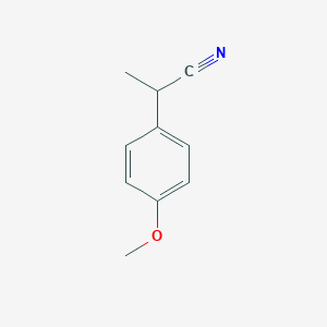 molecular formula C10H11NO B7843287 2-(4-Methoxyphenyl)propanenitrile 