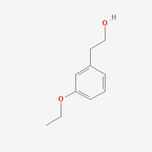 molecular formula C10H14O2 B7843300 3-Ethoxyphenethyl alcohol 