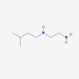 molecular formula C7H18N2 B7843309 N~1~-(3-Methylbutyl)ethane-1,2-diamine CAS No. 61798-06-9