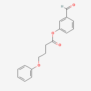 3-Formylphenyl 4-phenoxybutanoate