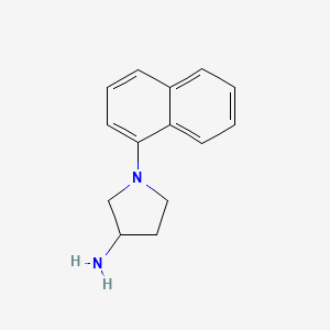 1-(Naphthalen-1-yl)pyrrolidin-3-amine