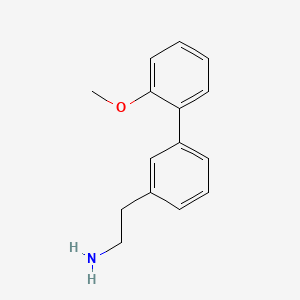 2-[3-(2-Methoxyphenyl)phenyl]ethan-1-amine