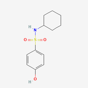 N-Cyclohexyl-4-hydroxybenzene-1-sulfonamide