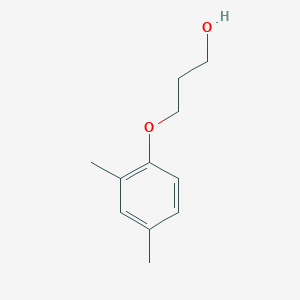 molecular formula C11H16O2 B7843683 3-(2,4-Dimethylphenoxy)propan-1-ol 